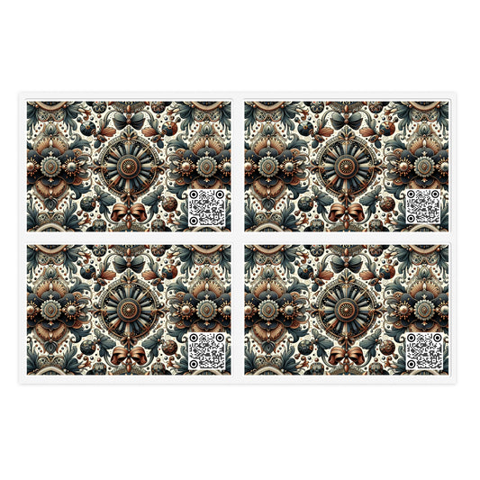 Neo-Dandyism Modern Dandy Streetwear Sticker Sheets - 8404 Design-51