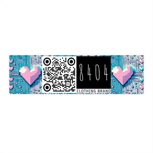 Digital Romance Modern Tech Romance Bumper Sticker - 8404 Design-44