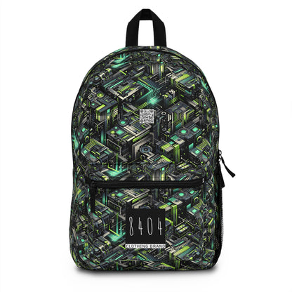 Tech-Infused Graphics Tech-Forward Streetwear Backpack - 8404 Design-47