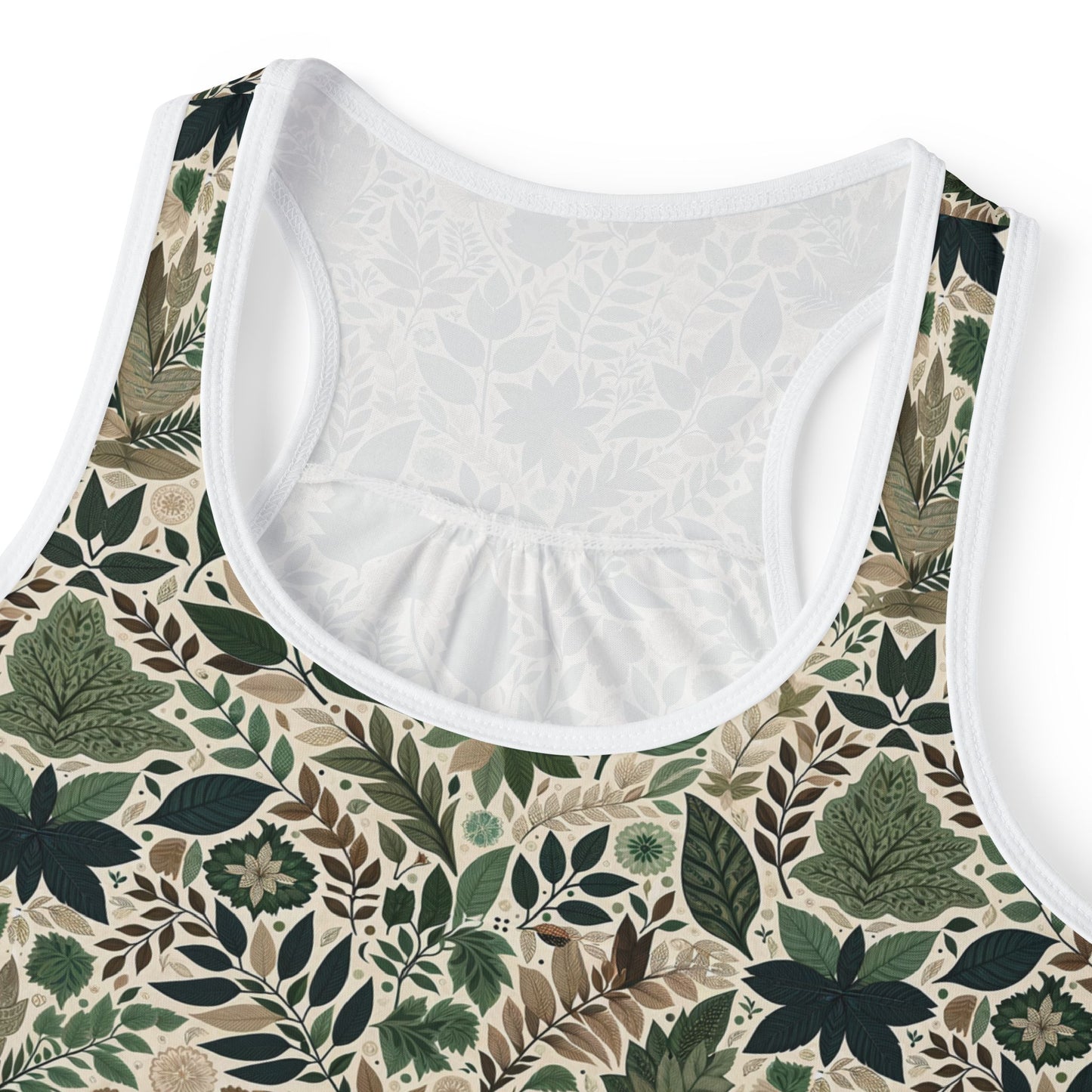 Streetwear Sustainability Environmentally Conscious Streetwear with a Natural Aesthetic Women's Tank Top - 8404 Design-57