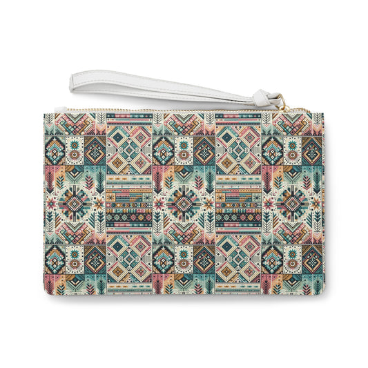Digital Artisanal Fusion Digital Artisanal Clutch Bag - 8404 Design-49