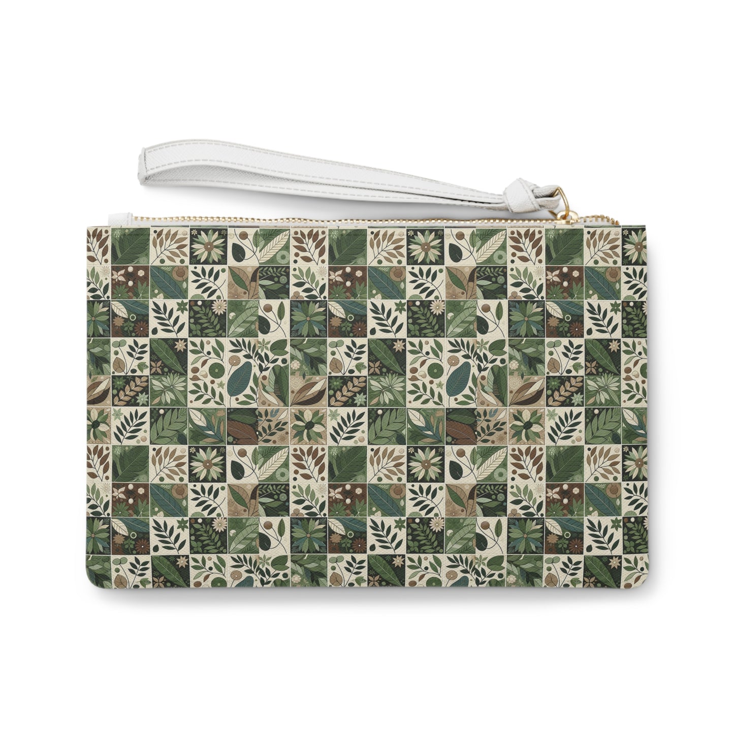 Streetwear Sustainability Environmentally Conscious Streetwear with a Natural Aesthetic Clutch Bag - 8404 Design-57