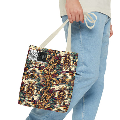 Digital Renaissance Modern Baroque Fusion Tote Bag - 8404 Design-63
