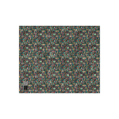 Skate Culture Revival Urban Retro Cool Crushed Velvet Blanket - 8404 Design-61