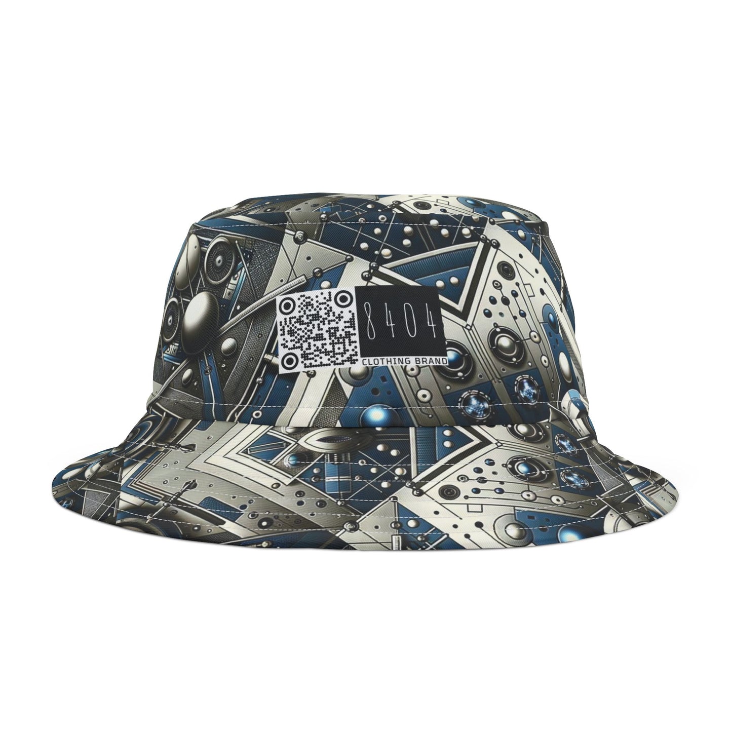 Tech Utility Fusion Tech-Forward Utility With a Futuristic Edge Bucket Hat - 8404 Design-63