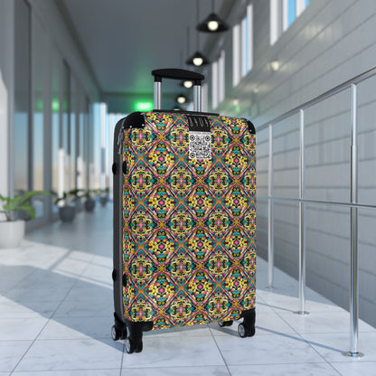 Neon Pop Art Revival Pop Culture Retro Suitcase - 8404 Design-59