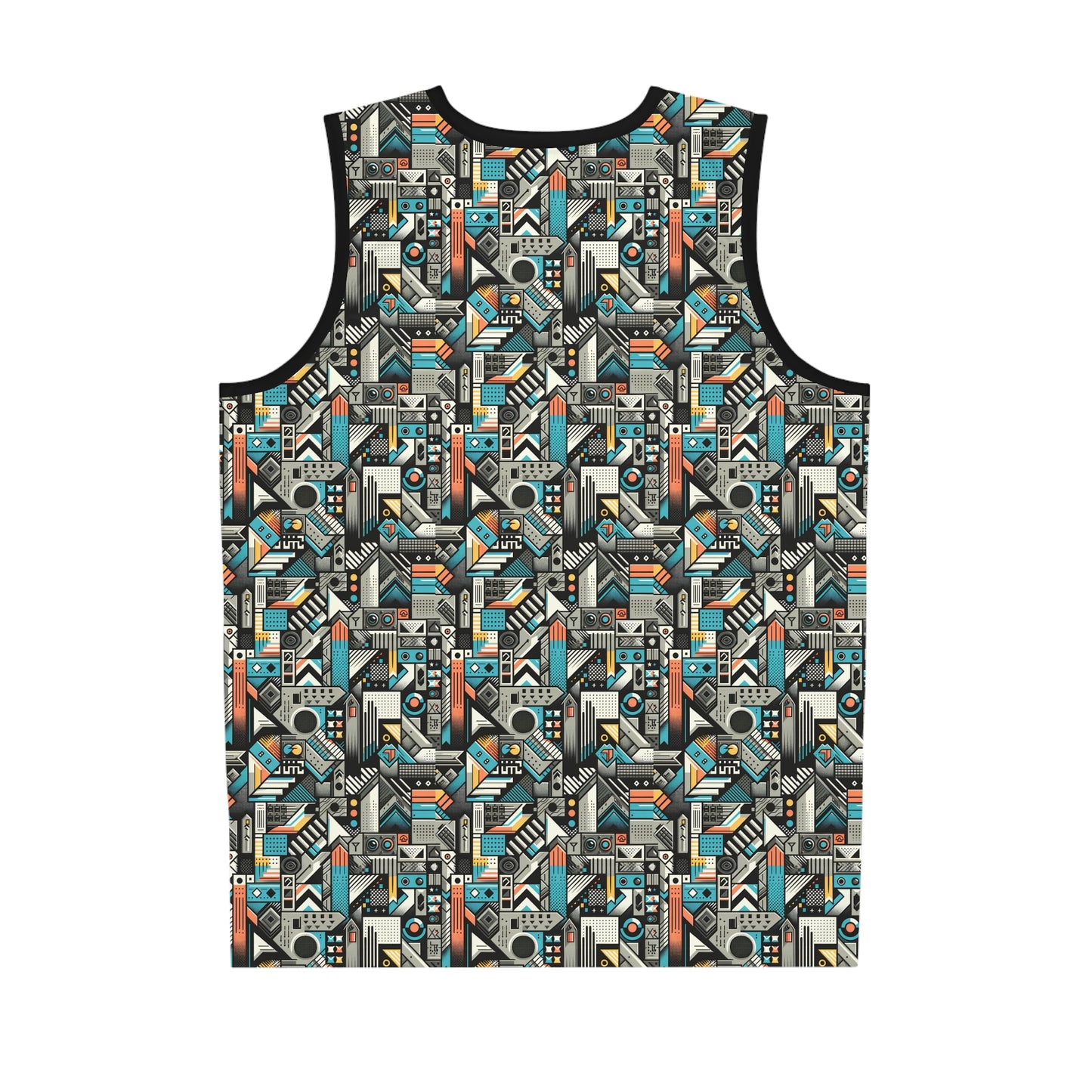 Digital Street Art Urban Street Style Basketball Jersey - 8404 Design-81