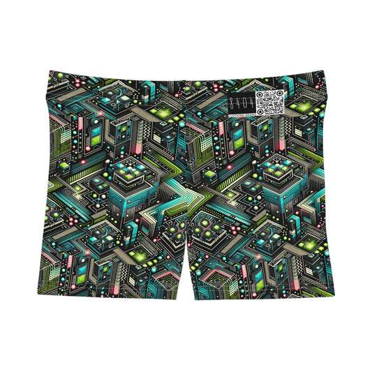 Women's Shorts (aop) Future Tech