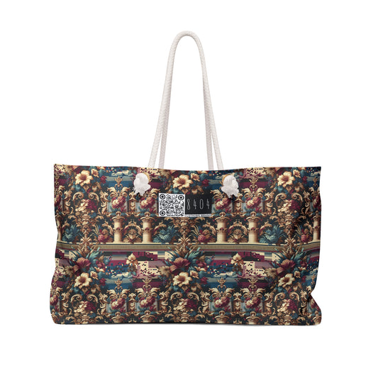 Digital Renaissance Modern Baroque Fusion Weekender Bag - 8404 Design-58