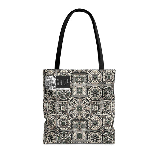 Cyber Garden Party Tech Garden Extravaganza Tote Bag - 8404 Design-45
