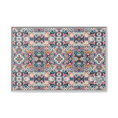 Matte Canvas, Framed (multi-Color) - 8404 Design-01