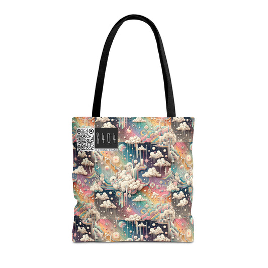 Digital Dreamland Whimsical and Nostalgic Streetwear With a Digital Twist Tote Bag - 8404 Design-52