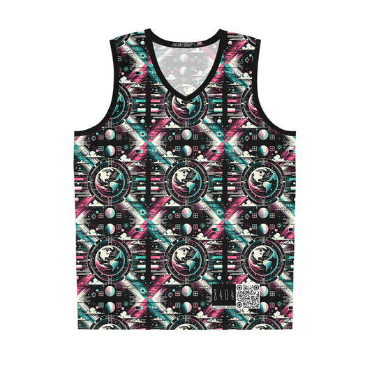 Digital Artistry Digital-native Streetwear Basketball Jersey - 8404 Design-62