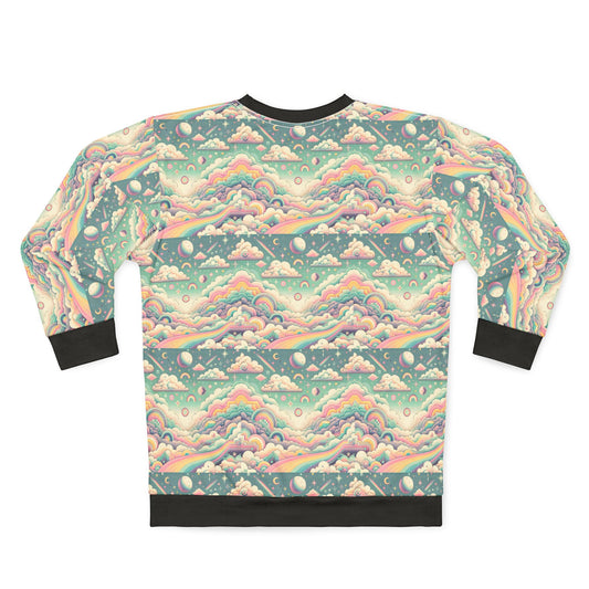 Digital Dreamland Whimsical and Nostalgic Streetwear With a Digital Twist Sweatshirt - 8404 Design-65