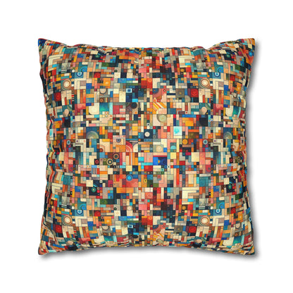 Digital Artistic Expression Artistic Streetwear Spun Polyester Square Pillowcase - 8404 Design-46