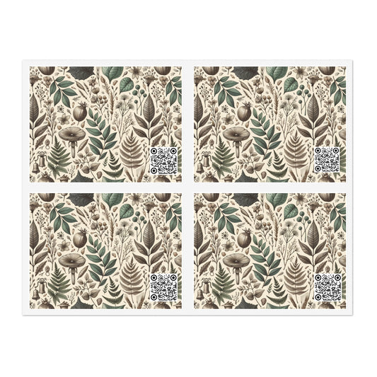 Sustainable Streetwear Modern Eco-Conscious Sticker Sheets - 8404 Design-57