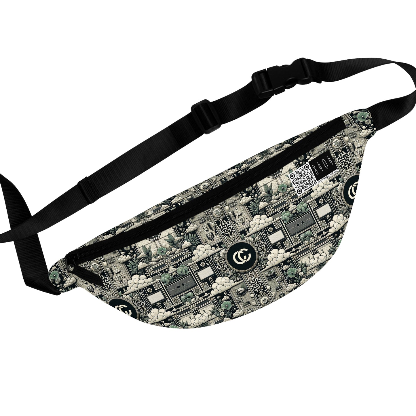 Cyber Garden Party Tech Garden Extravaganza Fanny Pack - 8404 Design-54