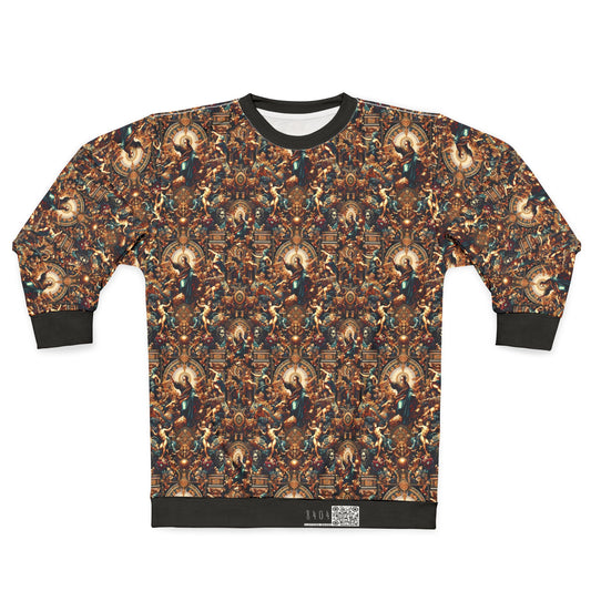 Digital Renaissance Luxurious Streetwear Inspired By Classical Art With a Modern Twist Sweatshirt - 8404 Design-64