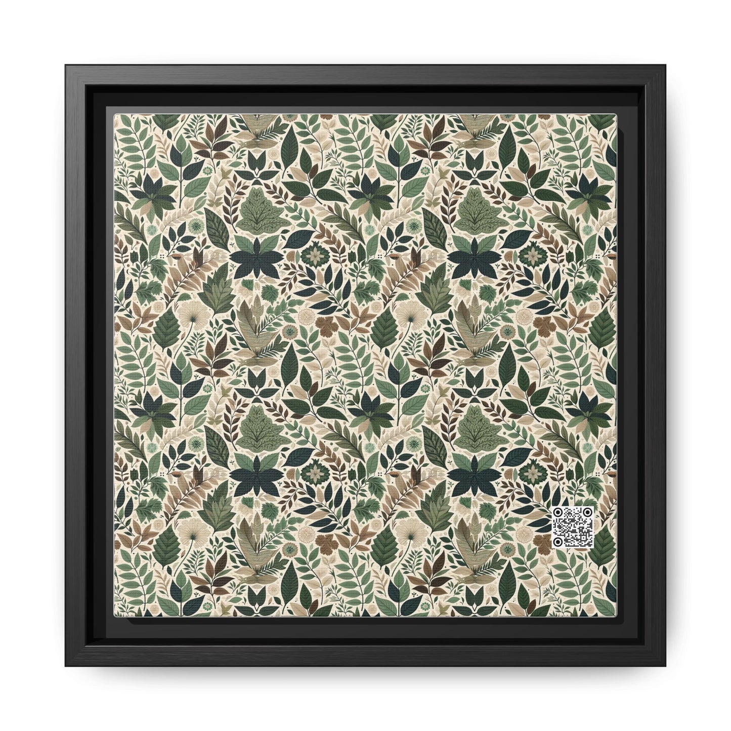 Streetwear Sustainability Environmentally Conscious Streetwear with a Natural Aesthetic Matte Canvas, Framed (multi-color) - 8404 Design-57 B