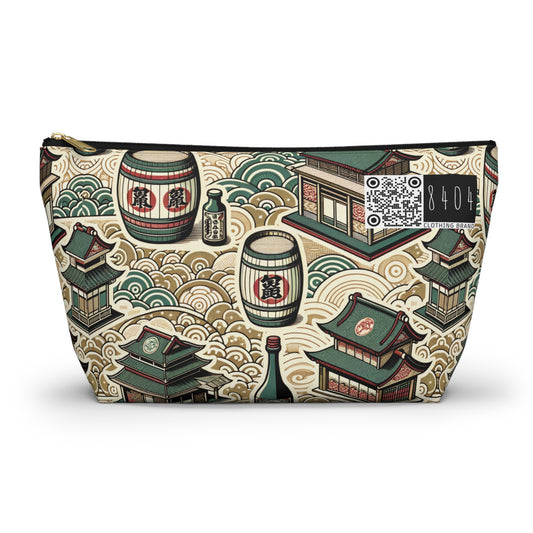 Cultural Artisanal Fusion Contemporary Cultural Elegance Accessory Pouch W T-Bottom - 8404 Design-68