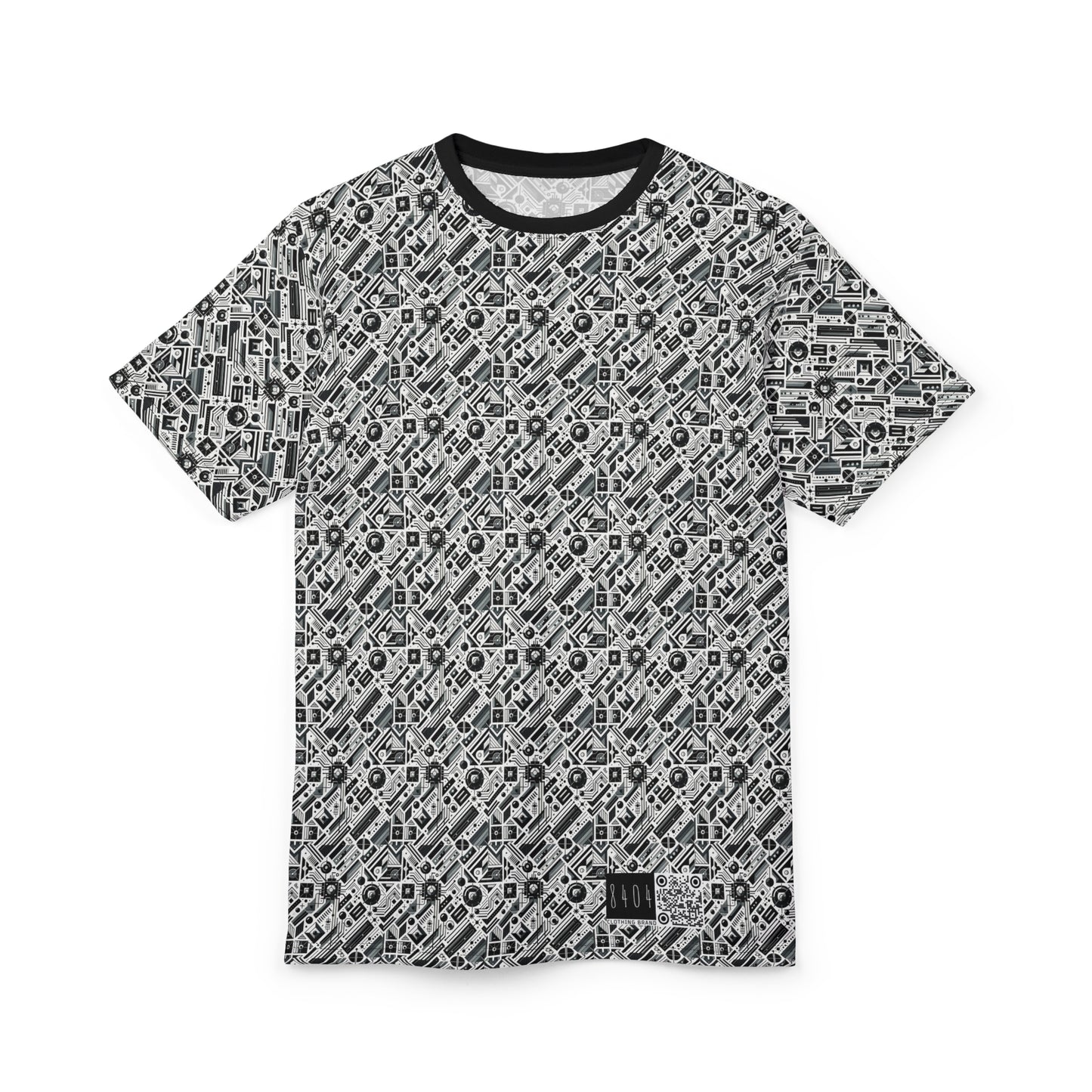 Digital Minimalism Minimalist Tech Unisex Cut & Sew Tee - 8404 Design-62