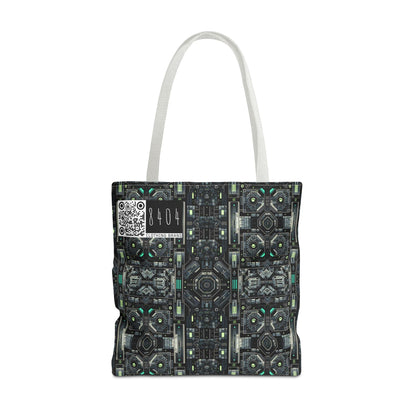 Tech Noir Tech-Forward Minimalism Tote Bag - 8404 Design-52
