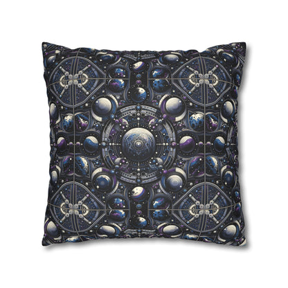 Tech Astronaut Tech-Forward Streetwear Meets Space Exploration Faux Suede Square Pillowcase - 8404 Design-46
