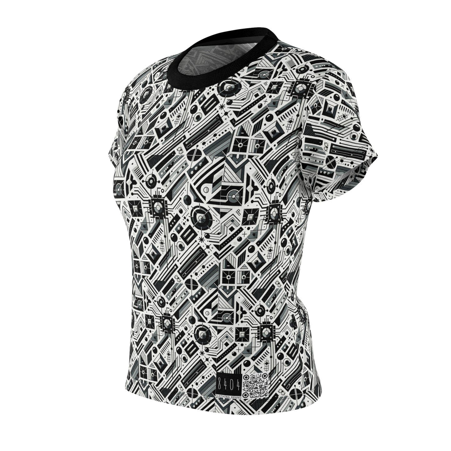 Digital Minimalism Minimalist Tech Women's Cut & Sew Tee - 8404 Design-62