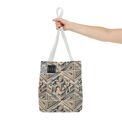 Tech Illusion Graphics Futuristic Artistry Tote Bag - 8404 Design-52