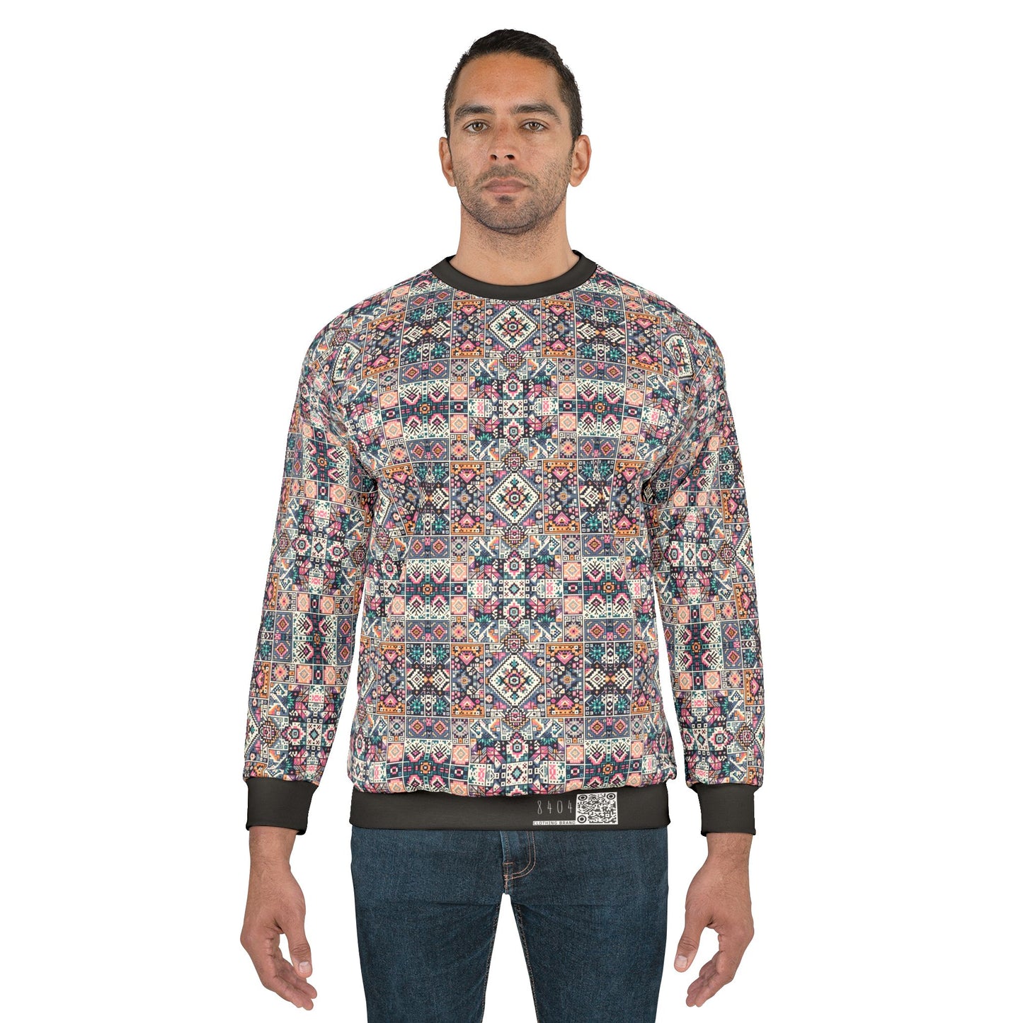 Digital Artisanal Fusion Digital Artisanal Sweatshirt - 8404 Design-65