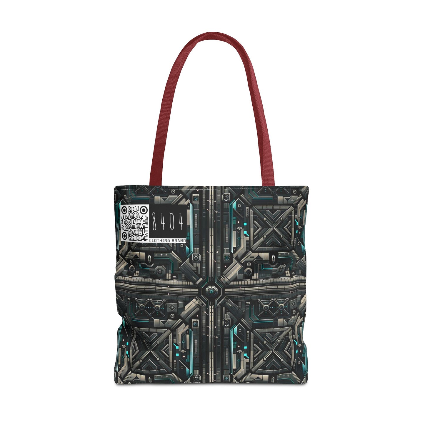 Tech Noir Futuristic Tech Aesthetic with a Dark Twist Tote Bag - 8404 Design-59