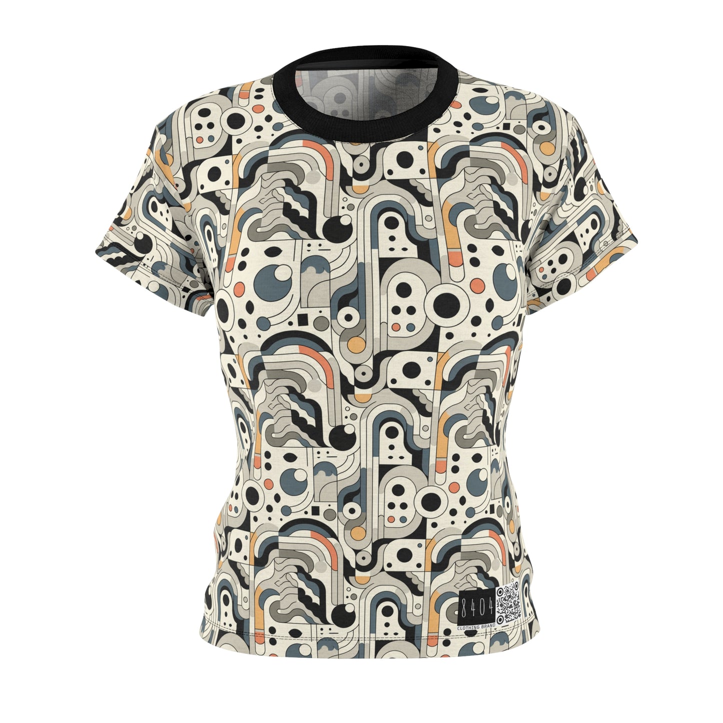 Modern Minimalism Minimalist Tech Women's Cut & Sew Tee - 8404 Design-60