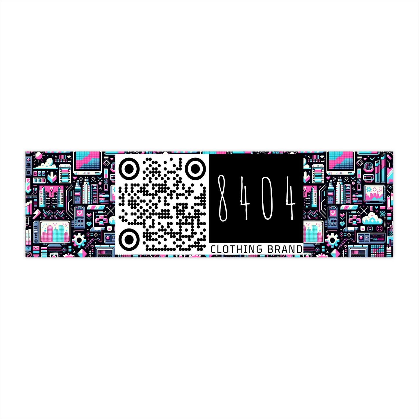 Digital Rebellion Youthful Streetwear with a Rebellious Digital Twist Bumper Sticker - 8404 Design-71