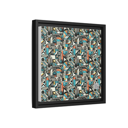 Digital Street Art Urban Street Style Matte Canvas, Framed (multi-color) - 8404 Design-81 B