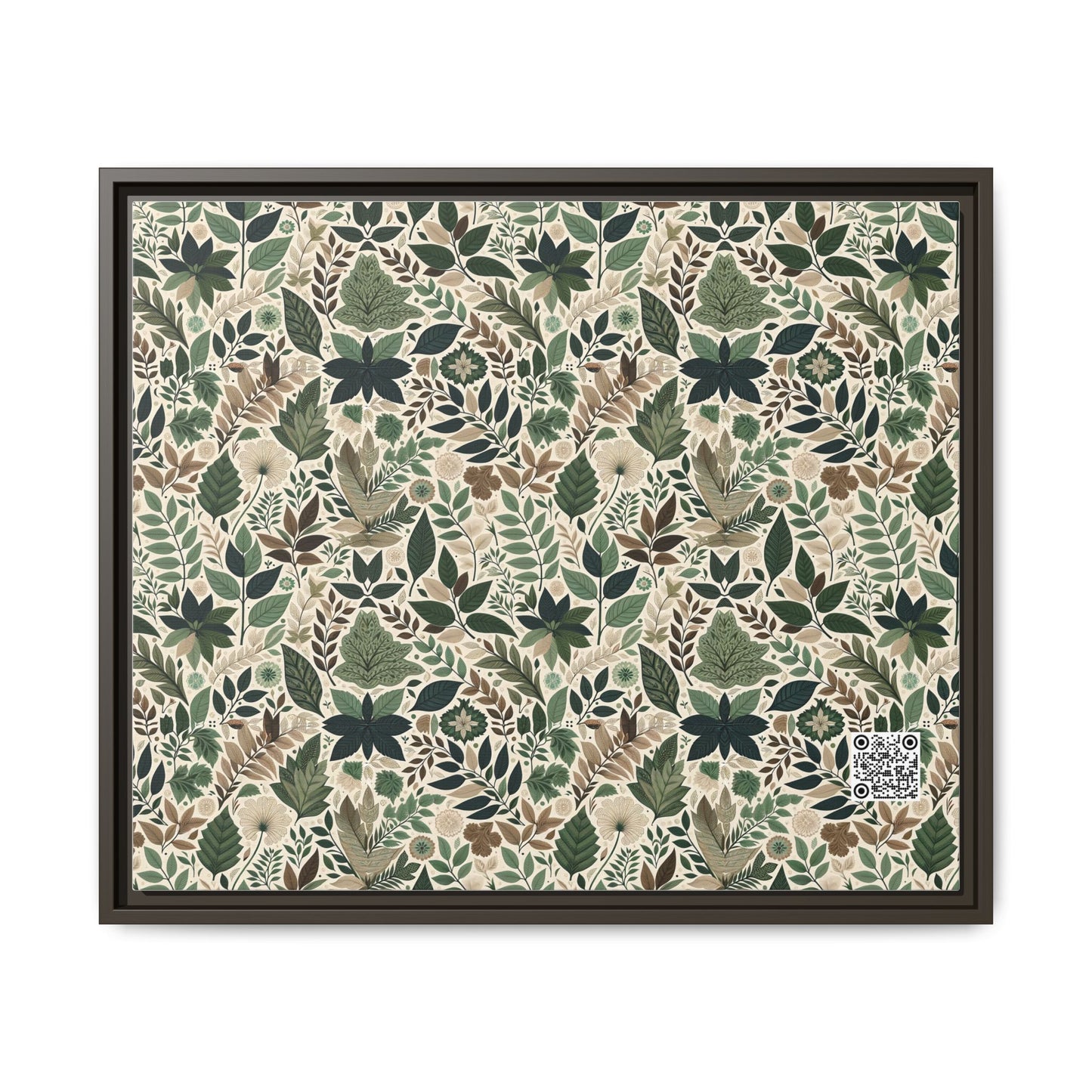 Streetwear Sustainability Environmentally Conscious Streetwear with a Natural Aesthetic Matte Canvas, Framed (multi-color) - 8404 Design-57 B