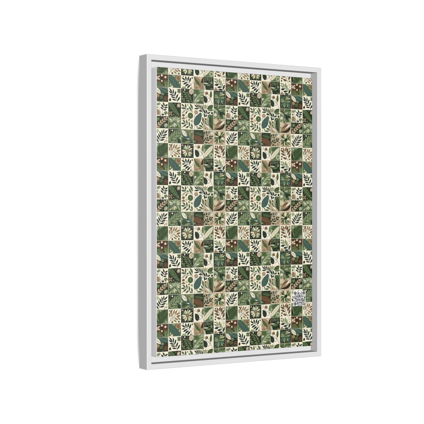 Streetwear Sustainability Environmentally Conscious Streetwear with a Natural Aesthetic Matte Canvas, Framed (multi-color) - 8404 Design-57 B