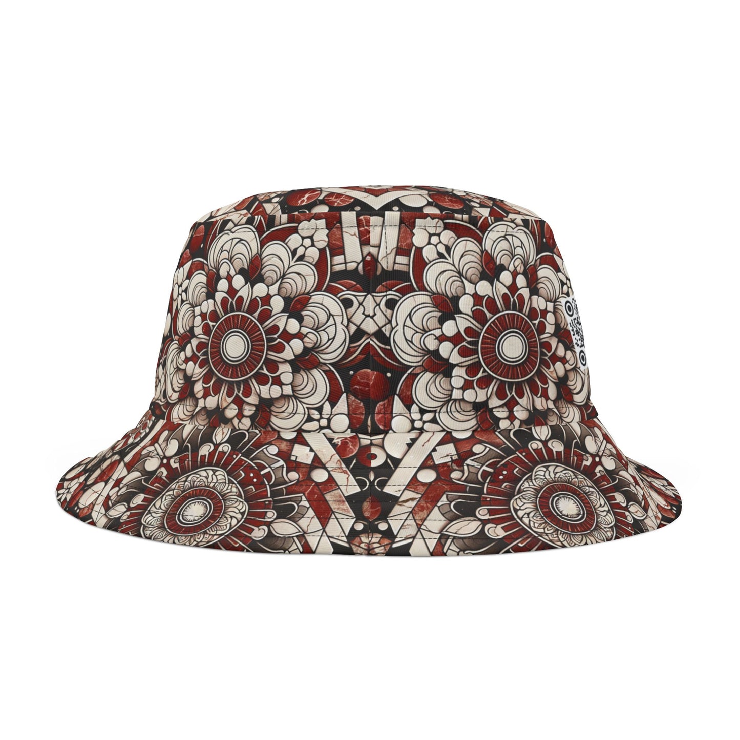 Neo Jomon Sculptural Aesthetics Artisanal Streetwear Bucket Hat - 8404 Design-55