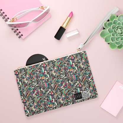 Digital Street Art Urban Street Style Clutch Bag - 8404 Design-74