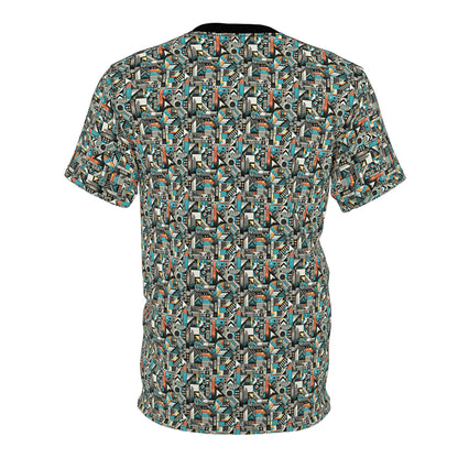 Digital Street Art Urban Street Style Unisex Cut & Sew Tee - 8404 Design-81