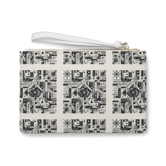 Digital Minimalism Minimalist Tech Clutch Bag - 8404 Design-47