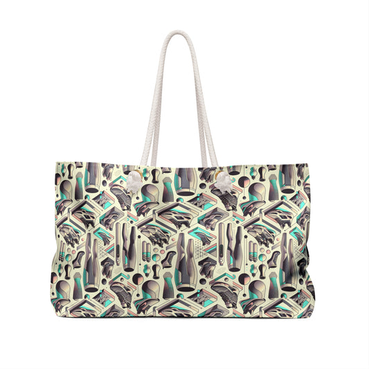 Tech-Infused Athleisure Futuristic Athletic Tech Weekender Bag - 8404 Design-44