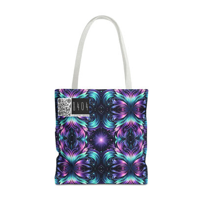 Iridescent Dream Futuristic Tech Tote Bag - 8404 Design-60