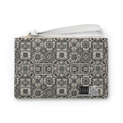 Cyber Garden Party Tech Garden Extravaganza Clutch Bag - 8404 Design-45