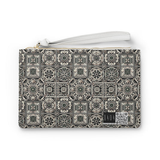 Cyber Garden Party Tech Garden Extravaganza Clutch Bag - 8404 Design-45