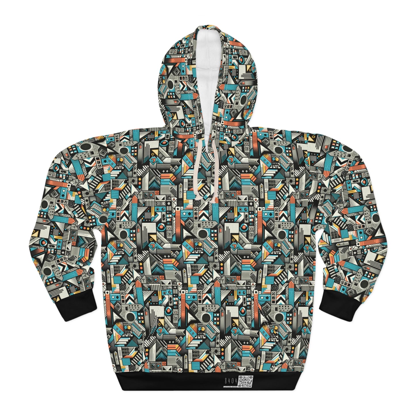 Digital Street Art Urban Street Style Pullover Hoodie - 8404 Design-81