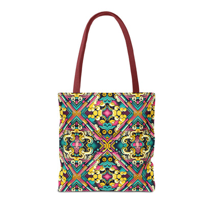 Neon Pop Art Revival Pop Culture Retro Tote Bag - 8404 Design-59