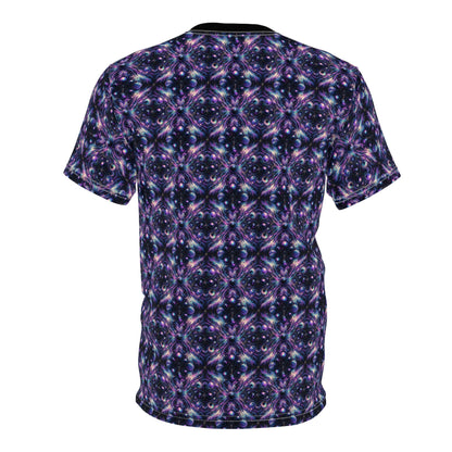 Galactic Hues Tech-Forward Cosmic Fusion Unisex Cut & Sew Tee - 8404 Design-41