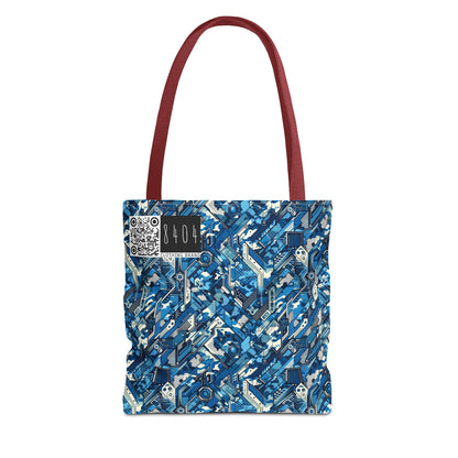 Tech Urban Camo Tech-Forward Streetwear With a Futuristic Military Edge Tote Bag - 8404 Design-39
