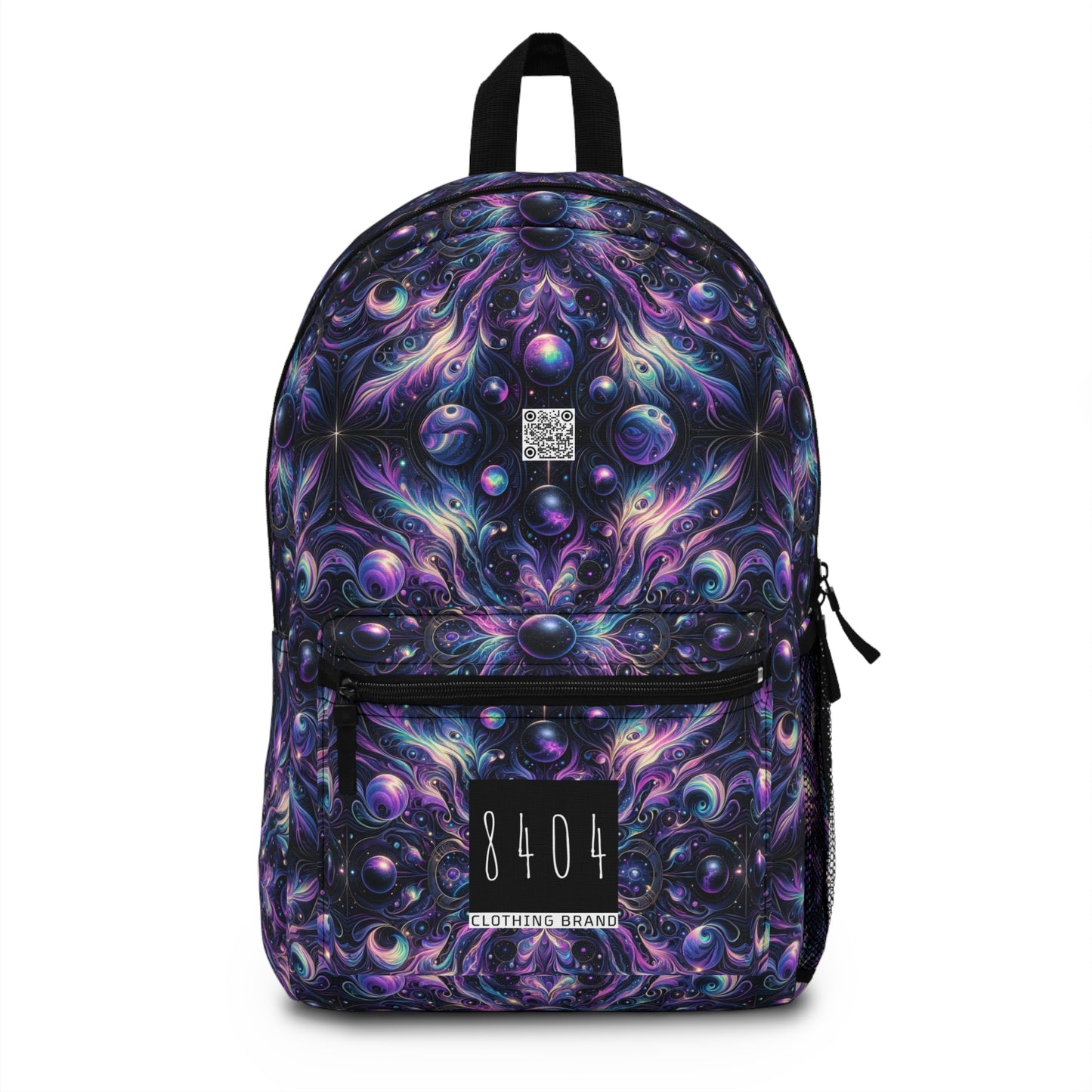 Galactic Hues Tech-Forward Cosmic Fusion Backpack - 8404 Design-41