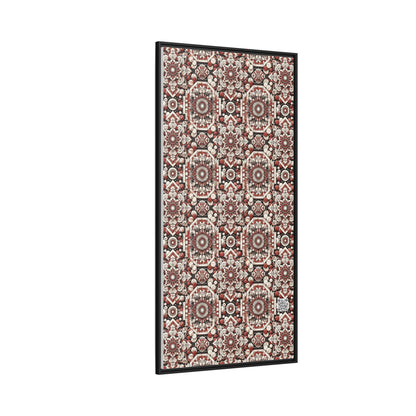 Neo Jomon Sculptural Aesthetics Artisanal Streetwear Matte Canvas, Framed (multi-Color) - 8404 Design-55 A